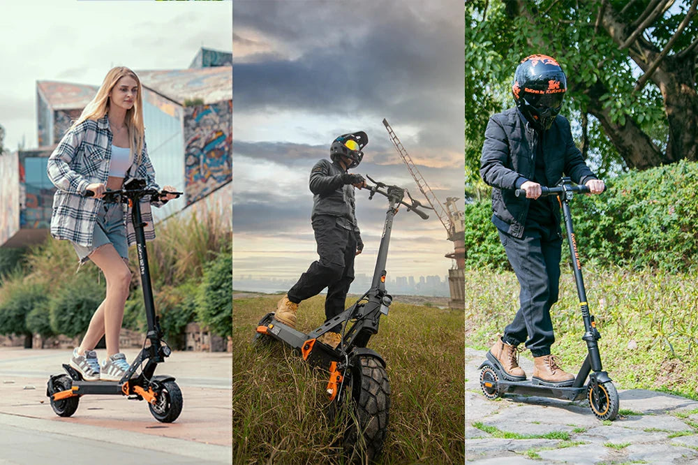 De bästa KuKirin-elsparkcyklarna för nybörjare i Sverige