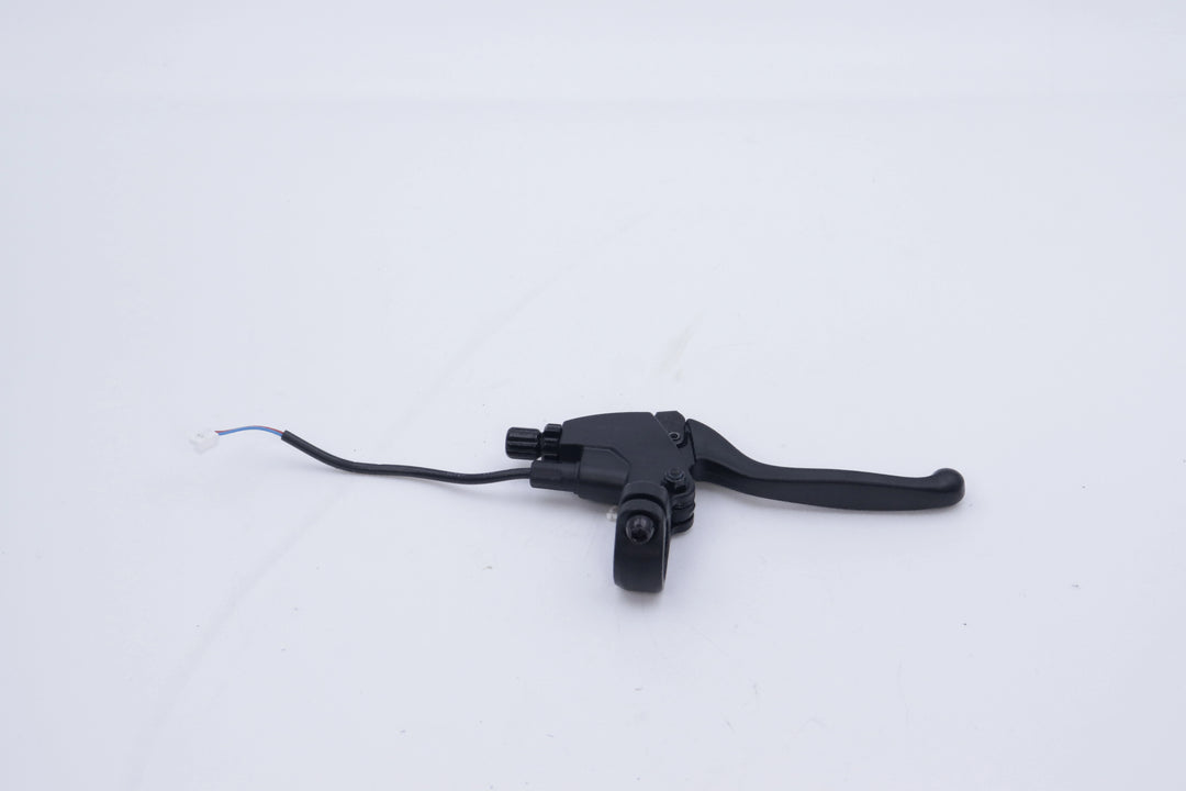 G2 left brake lever, junction box front housing, and headlight cover.